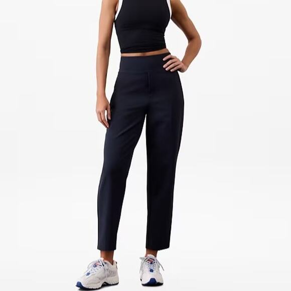 Athleta Navy Endless High Rise Pant Size 10 Petite - Picture 1 of 8